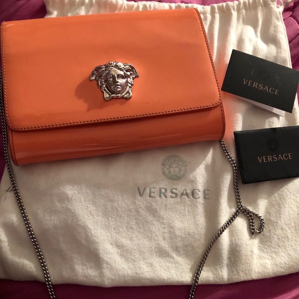Versace medusa crossbody purse